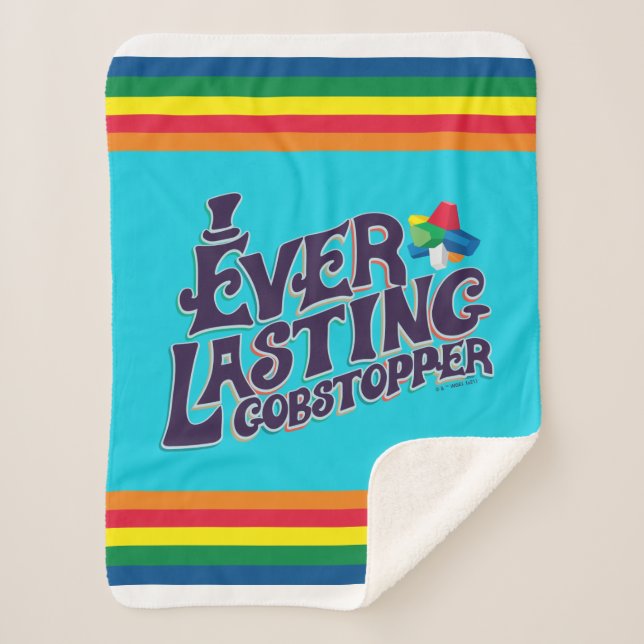 Everlasting Gobstopper Graphic Sherpa Blanket (Front)