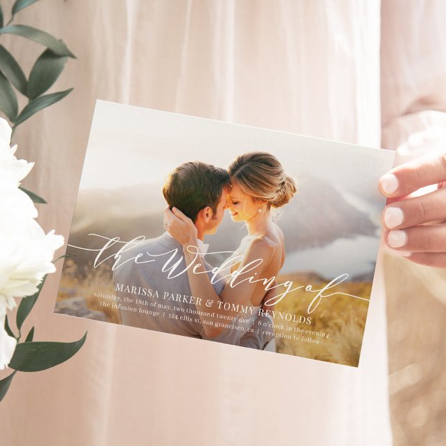 Everlasting Love Photo Wedding Invitation EVL (Creator Uploaded)