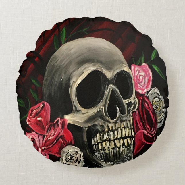 Everlasting Love Round Cushion (Front)