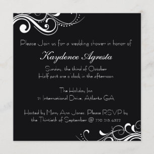 Everlasting Love Wedding Shower Invitation