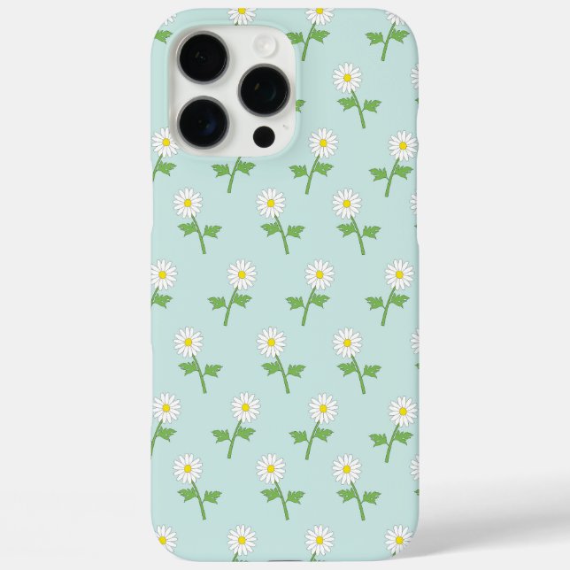 Everlasting Spring: Daisy iPhone 16 Pro Max Cover  (Back)