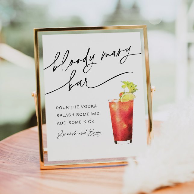 EVERLEIGH Bloody Mary Bar Sign (Creator Uploaded)
