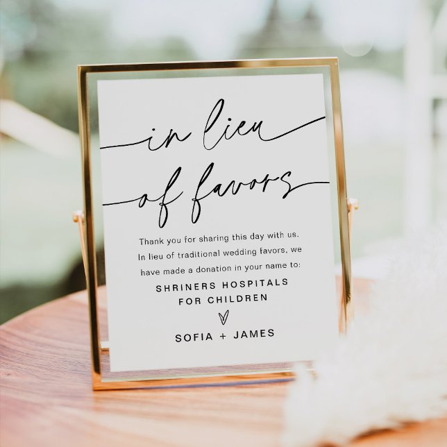 EVERLEIGH In Lieu Of Favours Sign (Creator Uploaded)