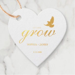 EVERLEIGH Let Love Grow Plant Favour Tag