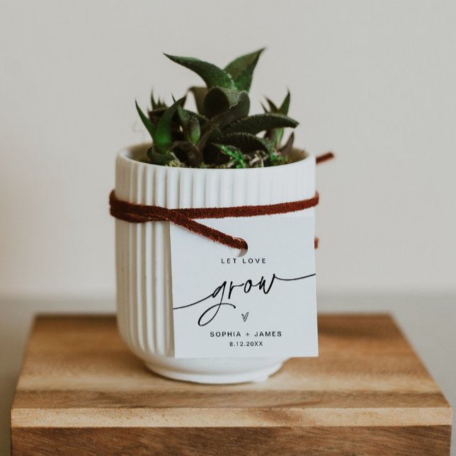EVERLEIGH Let Love Grow Plant Favour Tag (Creator Uploaded)