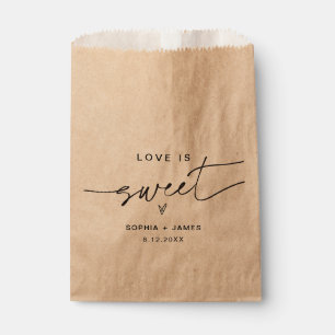 EVERLEIGH Love is Sweet Wedding Favour Bag
