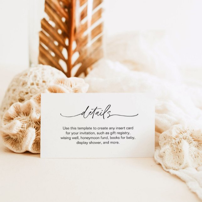 EVERLEIGH Minimalist Enclosure Card, Details, Info (Creator Uploaded)