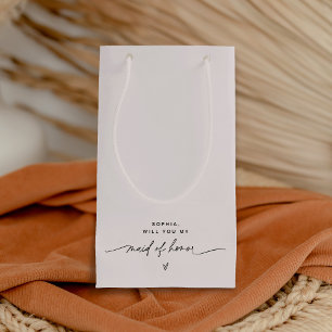 EVERLEIGH Minimalist Maid of Honour Gift Bag