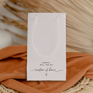 EVERLEIGH Minimalist Matron of Honour Gift Bag