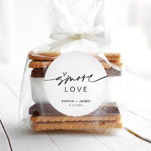 EVERLEIGH S'more Love Favour 1.5" Small Sticker