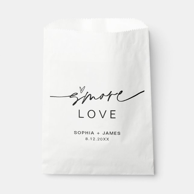EVERLEIGH S'more Love Favour Bag (Front)