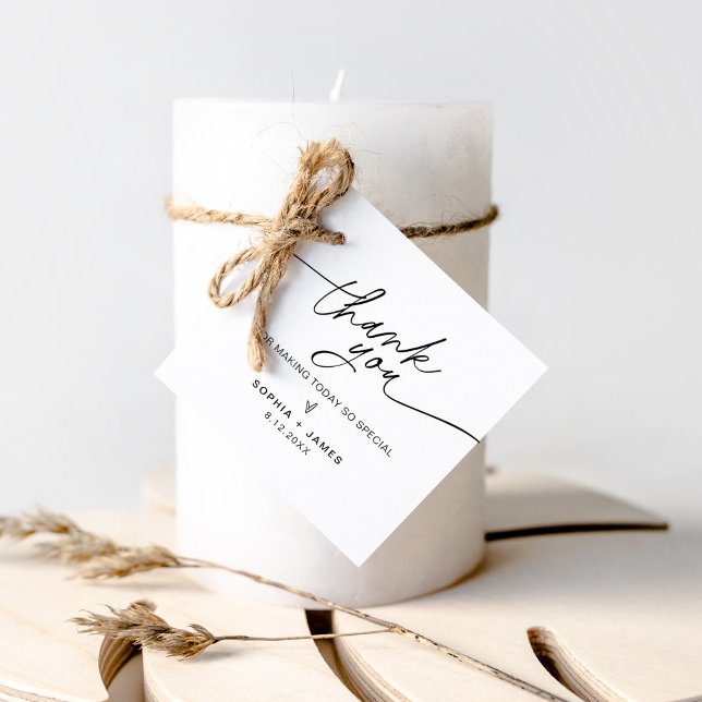 EVERLEIGH Thank You Favour Square Tag (Creator Uploaded)