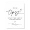 EVERLEIGH Tipsy Thank You Sign