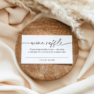 EVERLEIGH Wine Raffle Ticket Bridal Shower Game