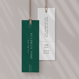 EVERLY Emerald Hang Tags Clothing Label Price Tag
