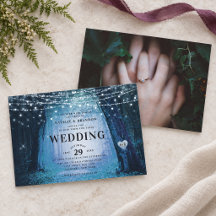 Evermore | Enchanted Fairy Forest | Blue Wedding