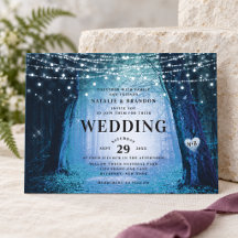 Evermore | Enchanted Fairy Forest | Blue Wedding