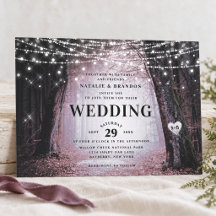 Evermore | Enchanted Fairy Forest | Mauve Wedding
