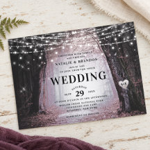 Evermore | Enchanted Fairy Forest | Mauve Wedding