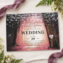 Evermore | Enchanted Fairy Forest | Pink Wedding