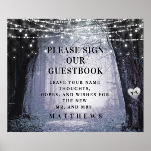 Evermore Enchanted Forest Sign our Guestbook