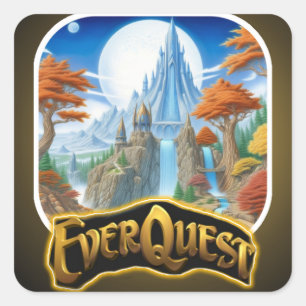 Everquest Square Sticker