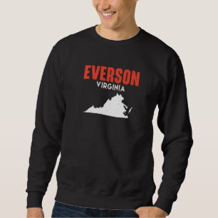Everson Washington USA State America Travel Washin Sweatshirt