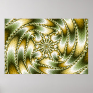 Everswirl - Mandelbrot Fractal Poster