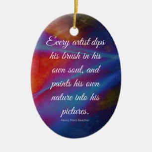 Every Artist.. Ceramic Ornament