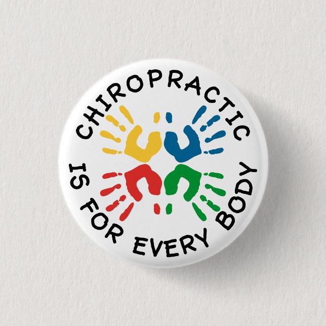 Every Body Chiro Button (Front)