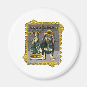 EVERY BODY LOVES A WIENER MAGNET