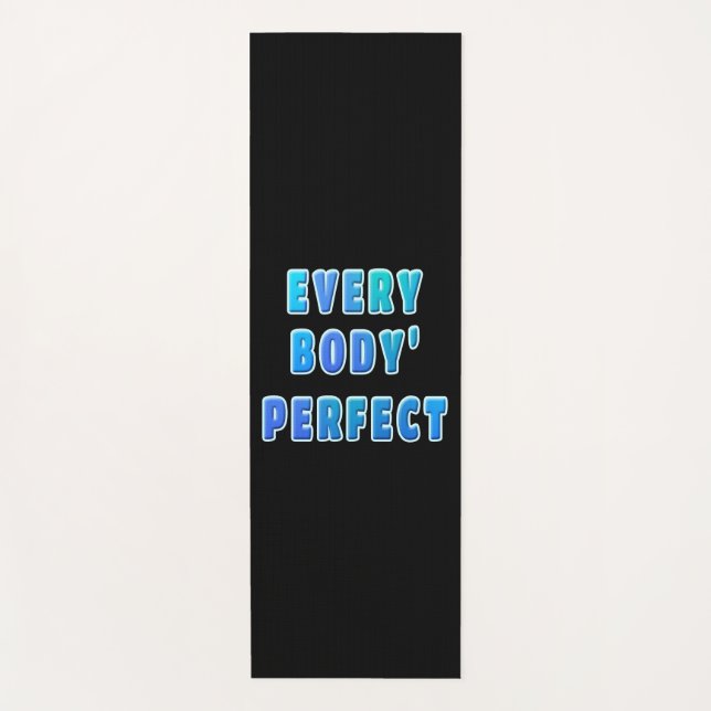 every body' perfect yoga mat (Front)