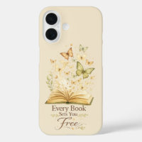 Every Book Sets You Free | Book Lover Butterfly