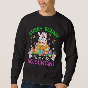 Every Bunny Favourite Accountant Two Bunnies With Sweatshirt