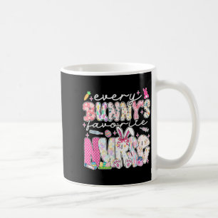 Every Bunnys Favourite Nurse Cute Easter Bunny Coffee Mug