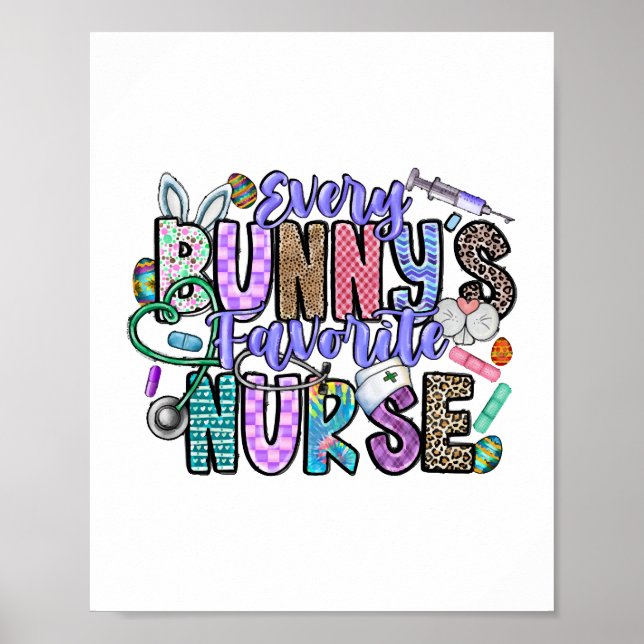 Every Bunnys Favourite Nurse Poster (Front)