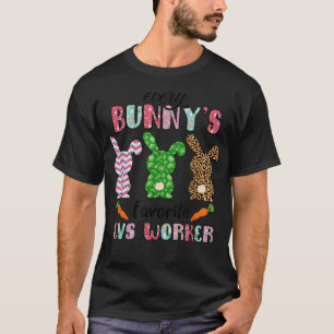 Every Bunny's Is Favourite EVS Worker Cute Bunnies T-Shirt