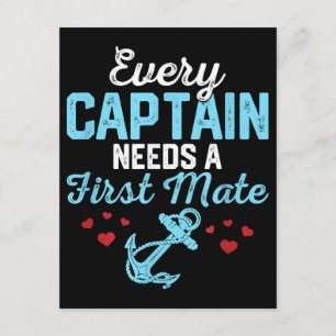 Every Captain Needs A First Mate  Enclosure Card