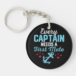 Every Captain Needs A First Mate Key Ring