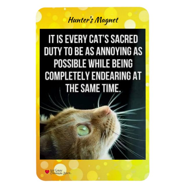 Every Cats Duty Magnet (Vertical)