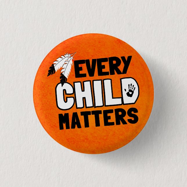 Every Child Matters 3 Cm Round Badge (Front)