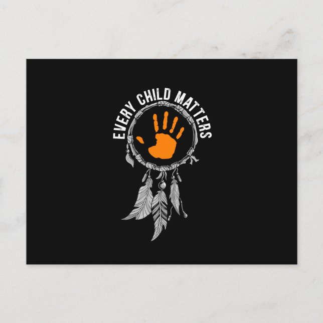 Every Child Matters Orange Day Announcement Postcard (Front)