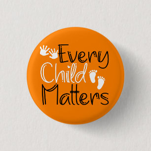  Every Child Matters, Orange Orange Day 3 Cm Round Badge