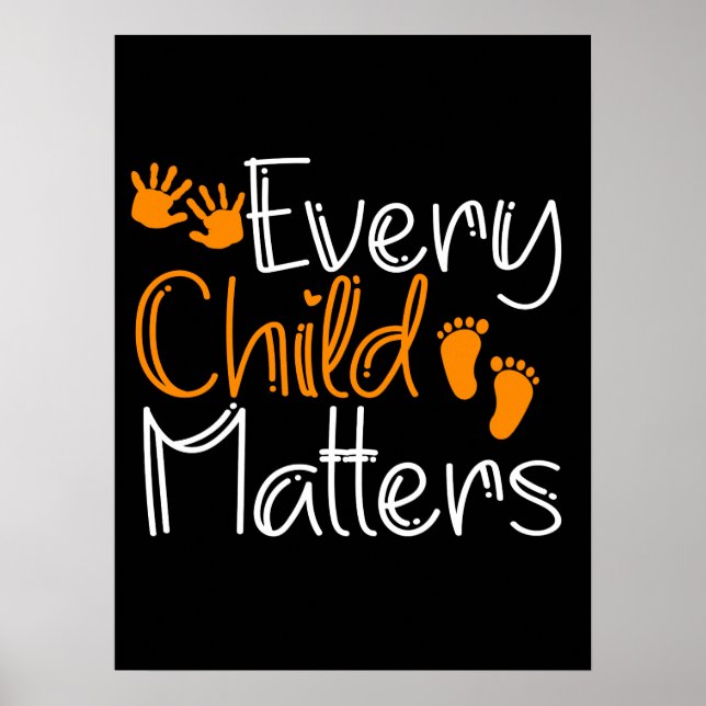 Every Child Matters Orange Poster (Front)