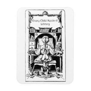 Every Child Needs A Library Magnet