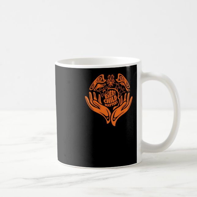 Every Child S Orange Day Sticker  Coffee Mug (Right)