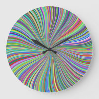 Every Colour Sunburst Spiral Optical Illusion Art