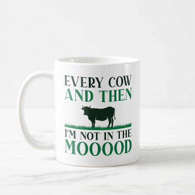 Every Cow And Then Coffee Mug (Left)