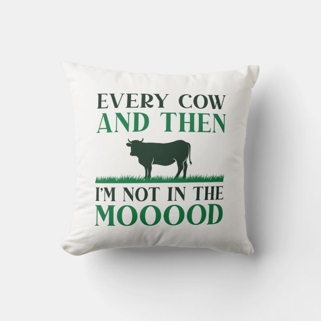 Every Cow And Then Cushion (Front)