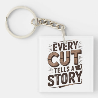 Every Cut Tells a Story – Rustic Woodworking  Key Ring